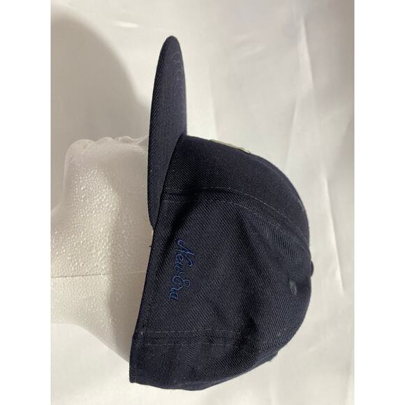 Detroit Tigers New Era 59Fifty Team Baseball Cap Size 7 1/8 Navy - Picture 9 of 11